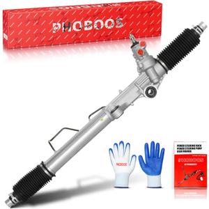 PHOBOOS Hydraulic Power Steering Rack and Pinion Assembly Compatible with Toyota Tacoma 1996-2004, Toyota 4Runner 1996-2002, 2.7L/3.4L. New Unit, Leak Resistance, Direct Fit, Ref. 26-2625