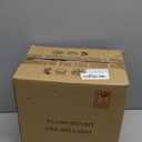 Black Flush Mount Ceiling Light 2 Pack, Cage Industrial Farmhouse Ceiling Light Fix-tures Suitable for Kitchen Entryway Hallway E26 Base (10.0 in)