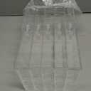 SPAKOWN Earring Organizer, Acrylic Jewelry Holder Organizer with 5 Drawers Stackable Earring Storage Case Jewelry Boxes for Women (Clear)