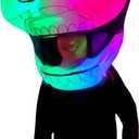 Adult Halloween Skull Head Black