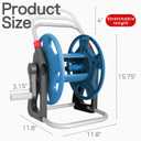 Garden Water Hose Reel Cart,Holds 50-60 Ft of 5/8 Inch Hose, Portable Hose Pipe Holder for Outside