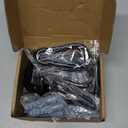 Hammock Hooks 4 Pack, Heavy Duty Hammock Hanging Kit, M10 304 Stainless Steel Pad Eye Hanging Hooks for Porch Swing Hang, 3400Lbs Holding Capacity,Black