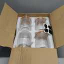 32oz Wide Mouth Mason Jars (4 Pack) – Reusable Airtight Glass Storage Jars with Hinged Lids, BPA-Free, Dishwasher Safe, Perfect for Canning, Pickling, Coffee & Fermenting