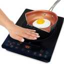 Nuwave Pro Chef Induction Cooktop, NSF-Certified, Commercial-Grade, Portable, Powerful 1800W, Large 8 Heating Coil, 94 Temp Settings 100F - 575F in 5F, Shatter-Proof Ceramic Glass Surface