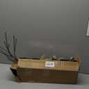 VIERENA 12 Pcs Faux Silk Peony Artificial Flowers for Vase -27", Bulk Fake Peonies Branches with Stems for DIY Bouquet Centerpieces Wedding Fillers Arrangements Shower Decorations (Dark Gray)