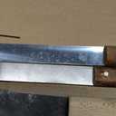 Carbon Steel 50cm Clever Chef Knife, Kebap Blade, Turkish Knife, Mincing Knife and 2 pcs. Skewers