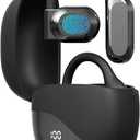 Ai Language Translation Earbuds, Translator Earbuds Real Time with APP Compatible with iOS & Android, 144-Language Bluetooth Headphones Translating Device for Travel and Business - Black