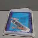 SEYMAC stock Case for iPad Pro 12.9'' 2022/2021/2020/2018 with Screen Protector 360 Rotating Stand Hand Strap, Drop-Proof Case for iPad Pro 12.9''(6th/5th/4th/3rd Generation), Blue/Black