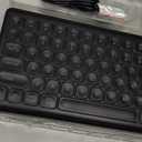 Wireless Keyboard and Mouse Combo, RGB Backlit, Rechargeable & Light Up Letters, FullSize, Soft Typing, Sleep Mode, 2.4GHz Quiet Keyboard Set for Mac, Windows, Laptop, PC, Trueque (Black)