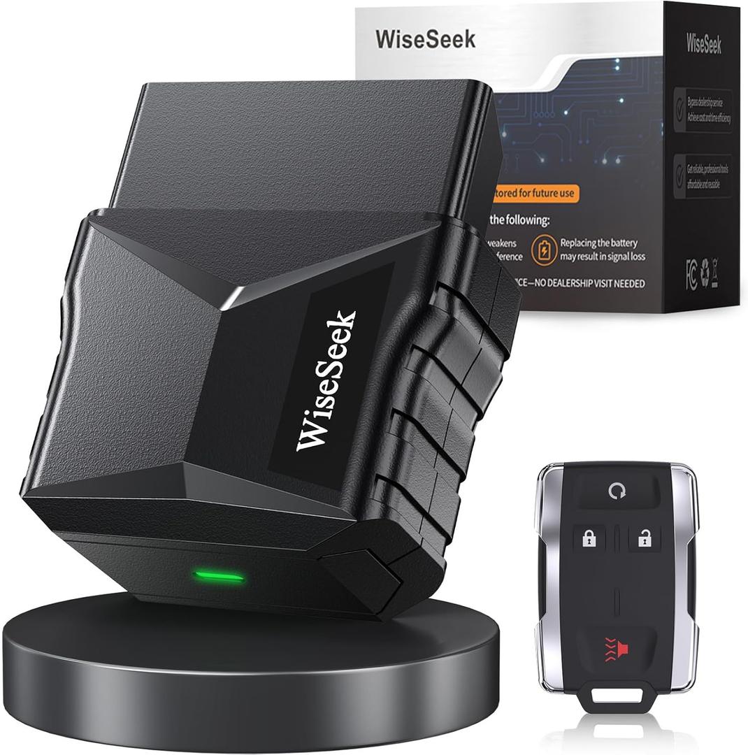 Replacement Key Fob: OBD Remote Start DIY Keyless Entry Compatible with 2015-2021 Silverado 1500 Sierra Canyon Colorado Chevy/GMC M3N32337100, 1 Set