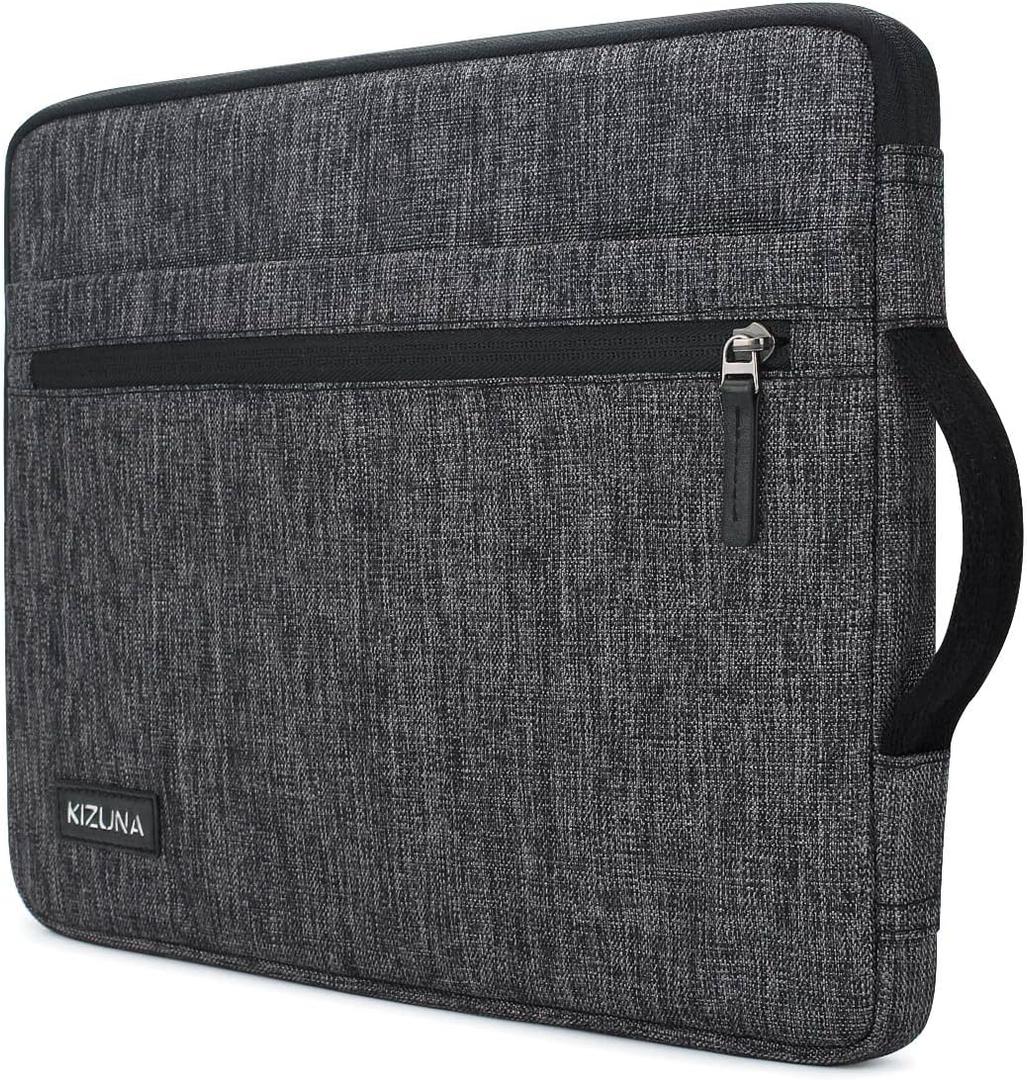 KIZUNA Laptop Sleeve Case 15.6 Inch Water-Resistant Computer Carrying Bag for MacBook Pro 16 M1 M2 Max 2023/Dell XPS 15/HP Envy x360 15/16" Lenovo IdeaPad Flex 5i/LG gram 15/HUAWEI MateBook D 16, Grey
