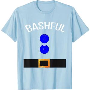 Funny Bashful Costume T Shirt Gift Novelty, S