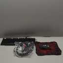 Gaming Keyboard and Mouse and Mouse pad and Gaming Headset, Wired LED RGB Backlight Bundle for PC Gamers and Xbox and PS4 Users - 4 in 1 Edition Hornet RX-250 (Black)