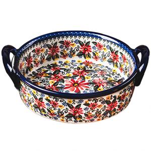 Baking Dishes For Oven, 1 Quart Round Casserole Dishes For Oven-chrysanthemum-round 950ml