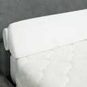 4 Modes Queen Size Wedge Pillow Headboard for Bed Gap, Foldable Bed Wedge Pillow Gap Filler, Mattress Gap Filler Long Pillow for Bed Triangle Pillow, Fill The Gap  Between Headboard and Mattress 6' x 1' 