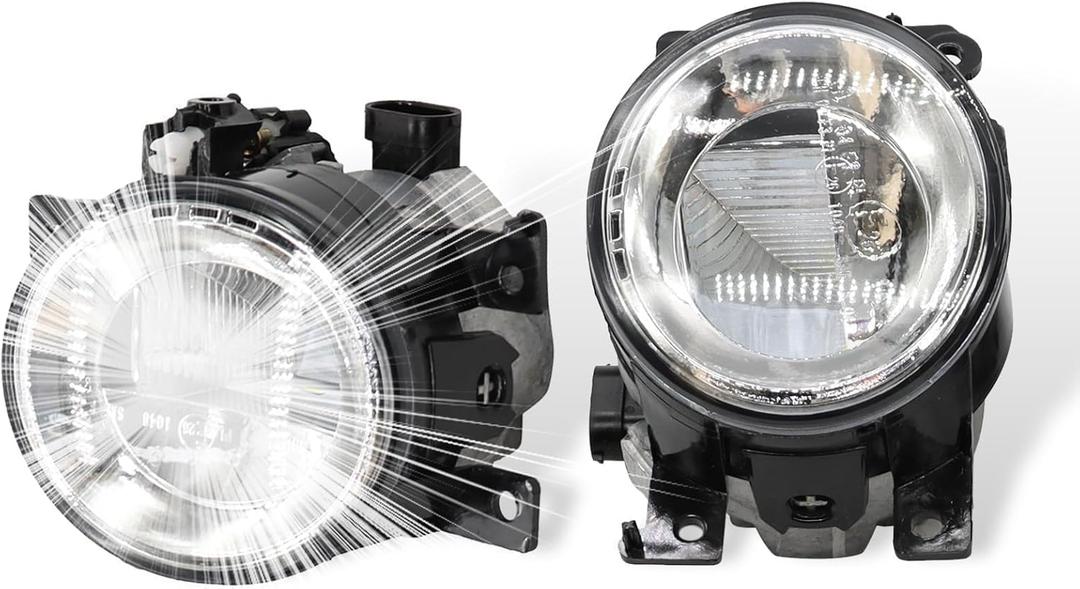 Nakkaa Pair Front Fog Lights Lamp Compatible with Q50 QX50 Q60 QX60 QX80 2014-2018 Left and Right 261554GA0A 261554GA0B