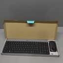 Logitech MK470 Slim Wireless Keyboard and Mouse Combo - Modern Compact Layout, Ultra Quiet, 2.4 GHz USB Receiver, Plug n' Play Connectivity, Compatible with Windows - Graphite