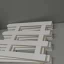 16" Extra Tall Christmas Tree Fence,6PCS Heavy Duty Wooden Baby Gate Around Christmas Tree Gate,Thickened White Picket Fence Barrier for Dogs,Cats&Kids,Tree Fence Border Decoration