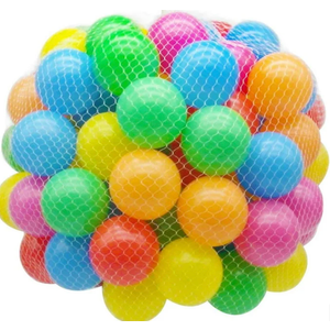 FHRILEK Ball Pit Balls, Safe Non-Toxic BPA-Free Crush-Proof Plastic Balls for Toddlers, Gift for Kids Birthday & Christmas, for Indoor Playpens, Party Decorations & Amusement Activities