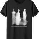 Verdusa Men's Vintage Graphic Tees Summer Streetwear Drop Shoulder T Shirts (Black, S)