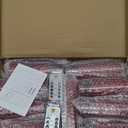 Flickering Flameless Candles Battery Operated with Remote and 2/4/6/8 H Timer Plexiglass Led Pillar Candles Pack of 9 (D2.3 xH5.5 6.5" 7.5") with Realistic 3D Wick Candles for Home Decor (Red)