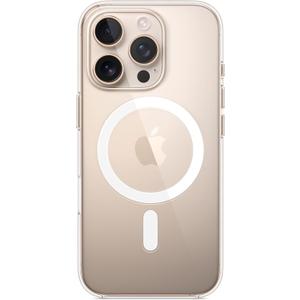 Apple iPhone 16 Pro Clear Case with MagSafe and Camera Control: Lightweight Phone Case, Wireless Charging Compatible, Smooth Glossy Finish