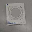 Gaiatop Mini Space Heater, Lightweight PTC Ceramic Fast Heating 500W Energy Efficient for Indoor Use, Overheating & 45 Tip-Over Protection, Portable Desk Electric Heaters for Office Home, Black