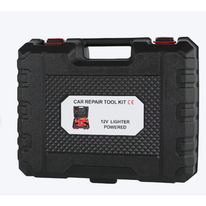 Tatayosi Electric Car Jack 5 Ton - 11023 LBS Floor Jack Lift Attachment Included Impact Wrench Built-in Inflatable Pump and LED Light Garage Repair Car Tires Change for SUV MPV Sedan Truck