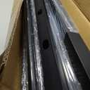 Metty Metal Hand Rails for Outdoor Steps3 Steps Stair Handrail & Indoor Stair Railing KitRailings for Outdoor Steps for Fence & Outdoor Steps(3 Step- Black)