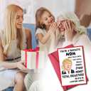 27 x You're A Fantastic Mom - Mothers Day Gift Card, Unique and Funny Card for Mom with Envelope - Gift from Husband Son Daughter, Greeting Card for Birthday, Mother's Day