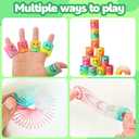 Cocurb 32 Pcs Mini Spring Party Favors for Kids 4 to 8 Fun Goodie Bag Stuffers for Birthdays, Classroom Prizes, and Small Toys Present