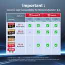 Designed for Switch 2 GIGASTONE 1TB microSD Express, MicroSDXC Express Memory Card SD 7.1 Speed up to R/W 800/650MB/s Compatible with Switch 2, Professional Camera, A1 V30 U3, with SD Adapter