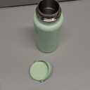 Hydro Flask Water Bottle - Insulated Stainless Steel - Wide Mouth Flex Lid, Non Spill, Leakproof and Refillable in 32 Oz Aloe Green