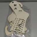 4 Pieces Sock Blockers for Knitting Wooden Sock Blockers Adjustable Thicken Knit Sock Ruler Tool Stocking Blockers Wood Sock Form Stretchers for Knitting Crochet Stocking Display Knitters Beginners