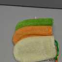 Juvale Mesh Bar Soap Pouch - Exfoliating Mesh Soap Bag - Flexible Drawstring Holder - Portable Travel Case - 3 Count, 3.5 x 6 in, Pink/Orange/White/Green