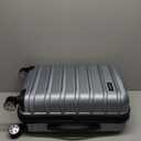 Samsonite Omni 2 Carry-On Hardside Luggage with 360 Spinner Wheels - Scratch Resistant Hardshell - TSA, Airline-Approved - Expandable Polycarbonate Shell for Lightweight Travel - Artic Silver