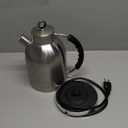 ASCOT Electric Kettle, Electric Tea Kettle Hot Water Kettle Stainless Steel Kettle 1.5L 1500W Tea Heater & Boiling Water, Auto Shut-Off and Boil-Dry Protection (Polished Silver)