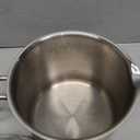 8 Cup Saucepan With Glass Lid,1.5QT Multipurpose Small Pasta Pot with Insert Steamer Basket for Boiling Sauce, Gravies, Pasta, Noodles