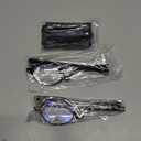 2 Pairs Makeup Reading Glasses for Women, Magnifying Flip Down Cosmetic Readers, Make Up Glasses with Spring Hinge