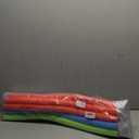 12 Pcs Pool Swim Noodles with Tapes Pool Noodle Song Desk Drumming 1.5 X 30 Inch DIY Foam Light Swords Toys Bright Jumbo Swimming for Pools(Green, Pink, Yellow)