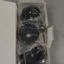 VCELINK Brush in Wall Cable Management Kit for Wall Mounted TV, 3.79" (96 mm) Cord Hider for Low Voltage Cables Pass Through, Black Wall Plate (Rubber-Medium Size)