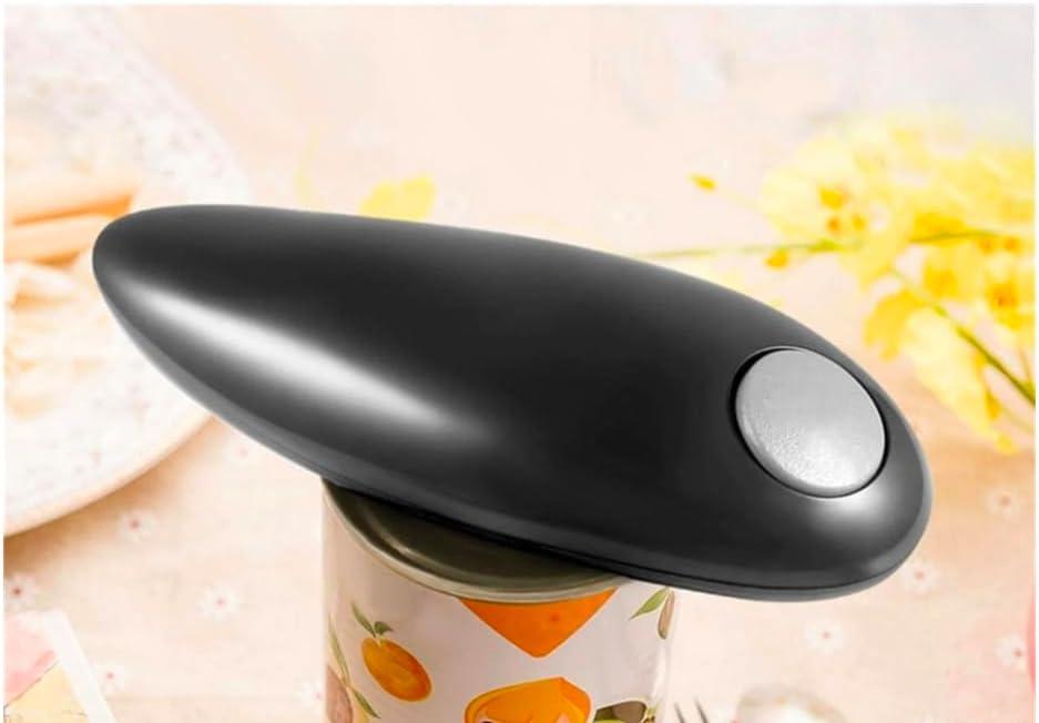 Electric Can Opener, Automatic Handheld Design, Black