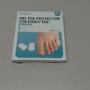 Promifun 24 Pack Pinky Toe Protector  Silicone Toe Sleeves for Corns, Blisters, Nail Loss, and Hammer Toes  Soft Gel Toe Covers for Pain Relief and Friction Protection