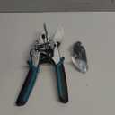 OShine Ratchet Miter Shears for Angular Cutting Molding Crafting Wood, Quarter Round Cutting Tool, 45-135 Degree Multi Angle PVC Miter Shear Trim Cutter Hand Tool, An Extra Blade & Hex Key Included