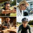TICONN Anti-Fog Safety Glasses for Men and Women, ANSI Z87.1 Scratch Proof Eye Goggles with Adjustable Arms and UV Protection