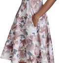 Calvin Klein Sleeveless Floral Fit and Flare, 10