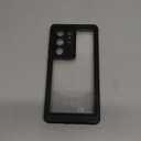 Lanhiem for Samsung S23 Ultra Phone Case, IP68 Waterproof Dustproof, Built-in Screen Protector, Rugged Full Body Shockproof Protective Cover for Samsung Galaxy S23 Ultra 5G, Black