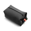 TOOLETRIES The Koby Dopp Kit - Silicone Toiletry Organizer, Bathroom Travel Bag - Heavy-Duty Zipper, Leak Resistance, Easy to Clean - 9" x 4.5" x 4.5" - Charcoal