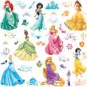 RoomMates Disney Princess Royal Debut Peel and Stick Wall Decals , RMK2199SCS (10 inch x 18 inch)