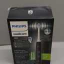 Philips Sonicare ProtectiveClean 5300 Rechargeable Electric Toothbrush, with Pressure Sensor, 3 Cleaning Modes, SmarTimer and QuadPacer, with 2 Bonus Brush Heads, Travel Case, Black, Model HX6423/34